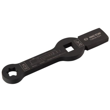 Цена на KING TONY (10B0B-E24) Ключ для тормозных суппортов грузовых автомобилей E24, 3/4", ударный