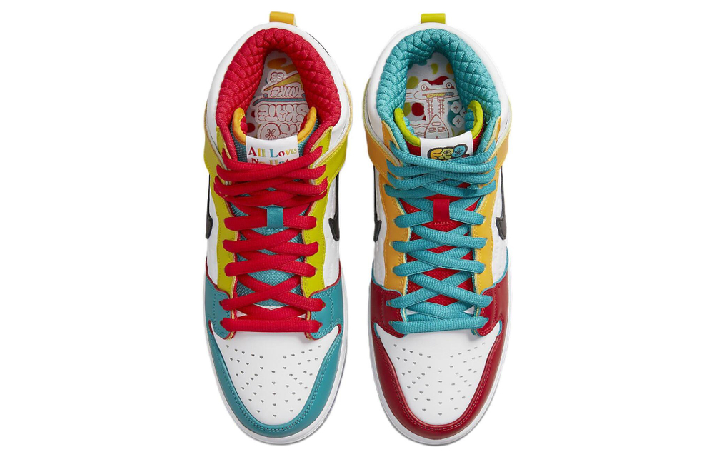 Кроссовки Froskate X Nike Dunk Sb Pro Qs All Loveno Hate