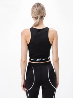 Топ для фитнеса женский NIKE W NSW CROP TAPE TOP