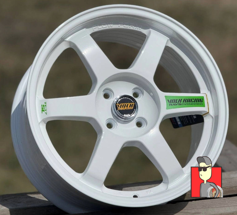 Комплект дисков Rays TE37 15x6.5 et38 4x100