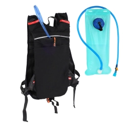 Рюкзак спортивный COMIRON PATAGONIA, гидратор, черный/красный