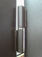 Петля гаражная, 22х140 мм, с подшипником, каплевидная, для сварки 10шт.