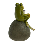 Фигурка декоративная Лягушка Кофе