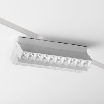 Трековый магнитный светодиодный светильник TR077-2-20W4K-W белый Gravity Points Rot Maytoni