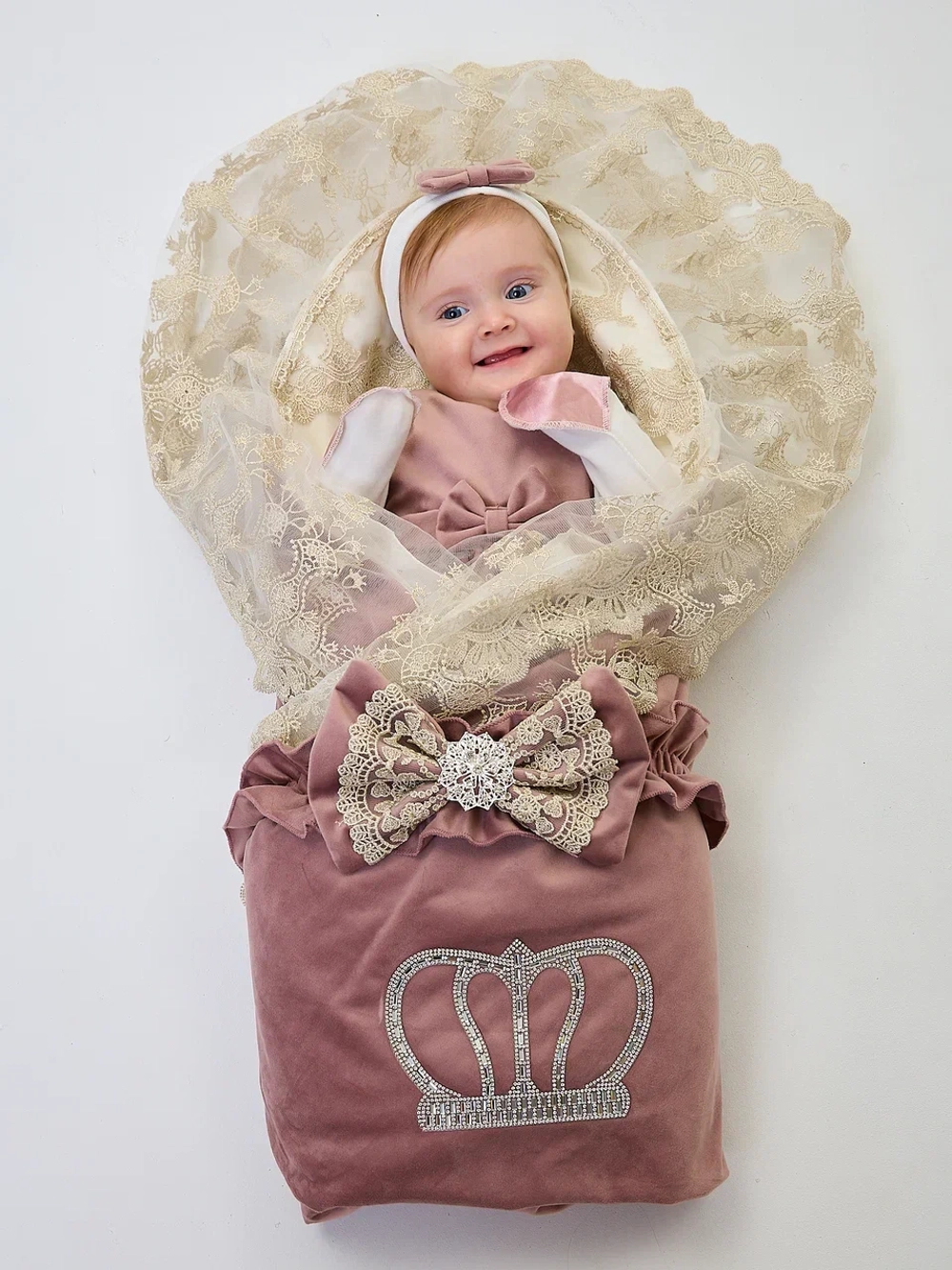 Конверт на выписку новорожденного весна-осень