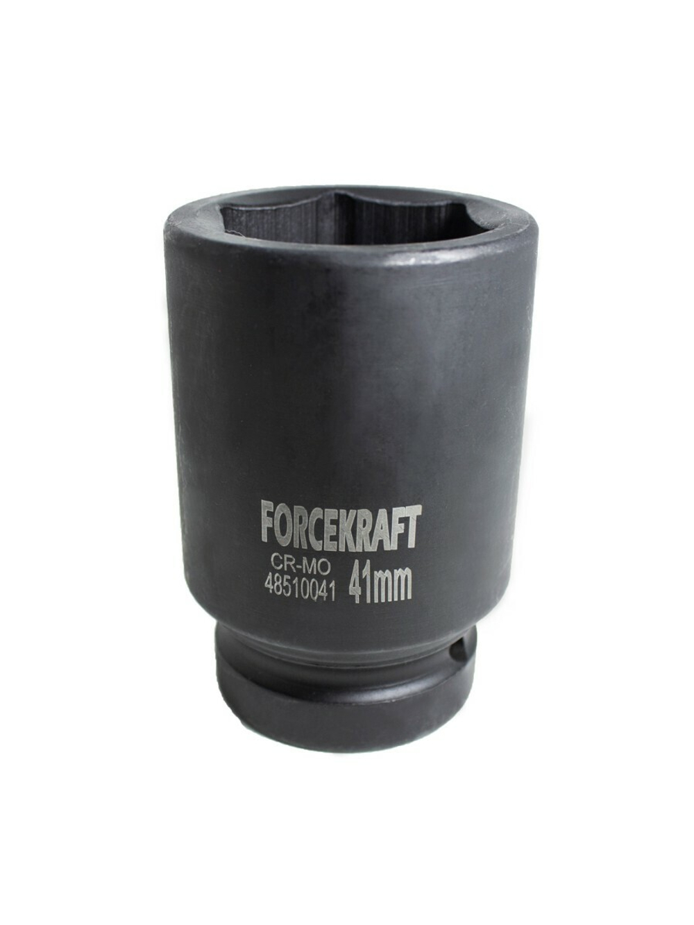 Головка ударная глубокая 1'', 41мм (6гр.) FORCEKRAFT FK-48510041