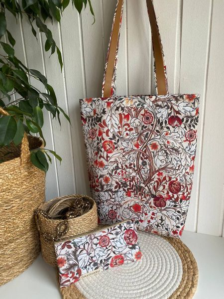 В ПУТИ, ЦВЕТОЧНЫЙ ВИХРЬ В СТИЛЕ У. МОРРИСА. 100% хлопок 5