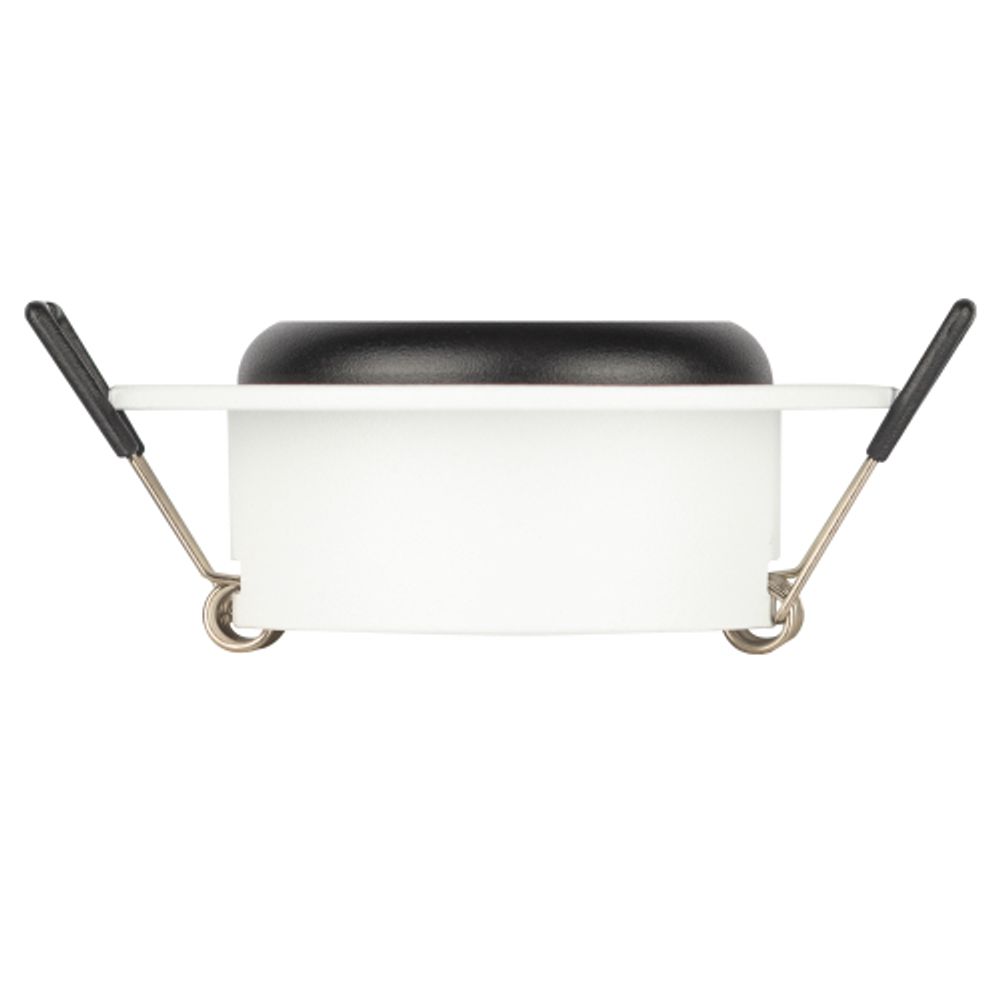 Встраиваемый светильник алюминиевый ЭРА KL109 WH/BK MR16 GU5.3 белый/черный матовый | Алюминиевые встраиваемые светильники