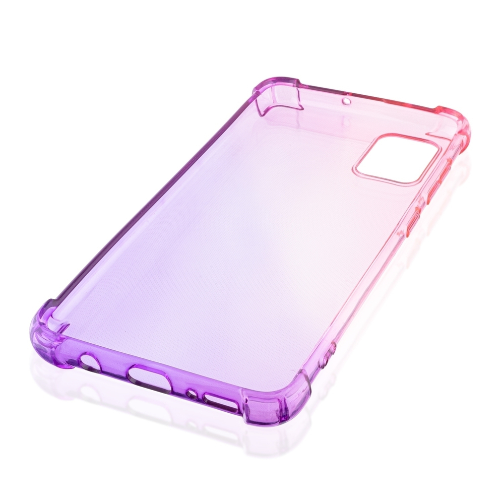 Чехол ROSCO для Samsung Galaxy A51 оптом (арт. SS-A51-HARD-TPU-PINK-PURPLE)
