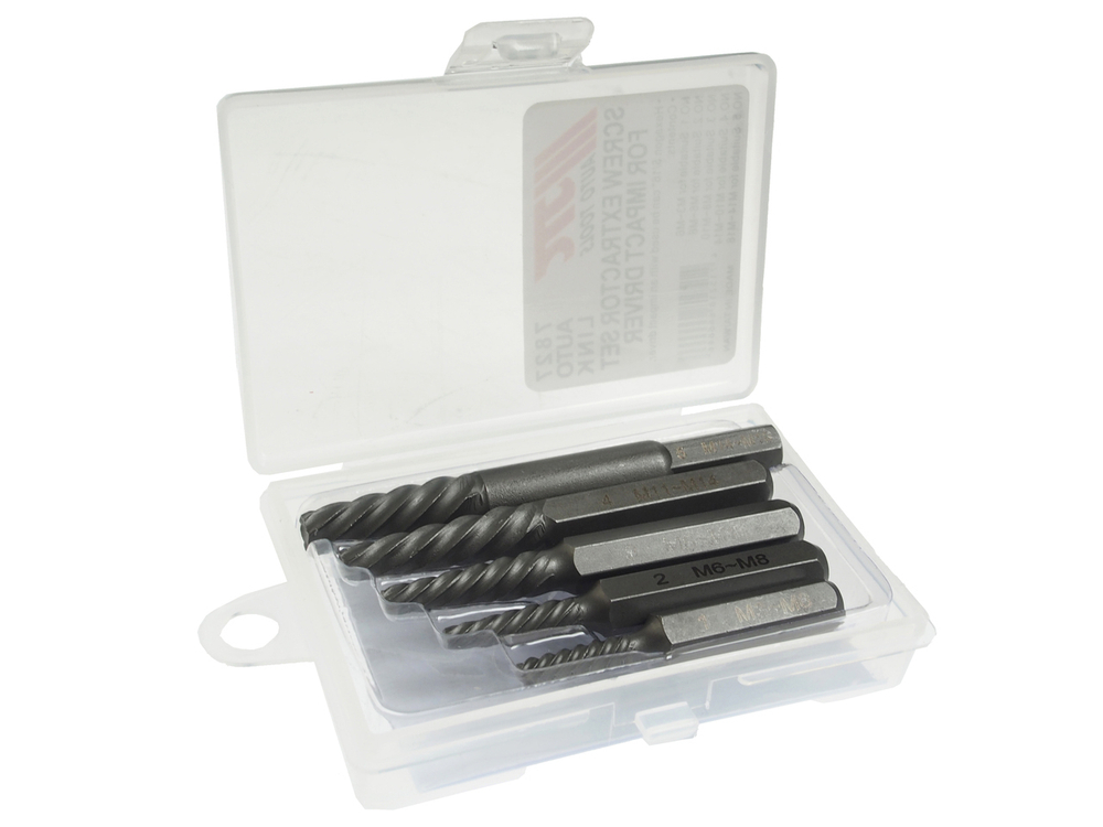 Набор экстракторов 5/16хМ3-М18 5 предметов JTC