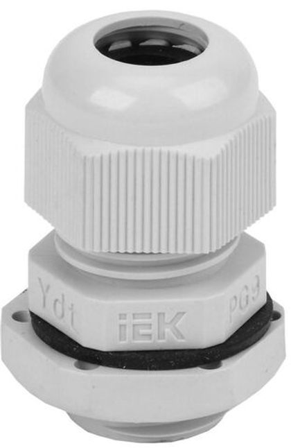 Сальник PG 9 диаметр проводника 6-7мм IP54 IEK