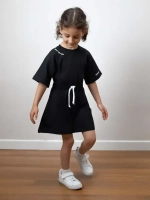 Платье в сад спортивное на завязках детское