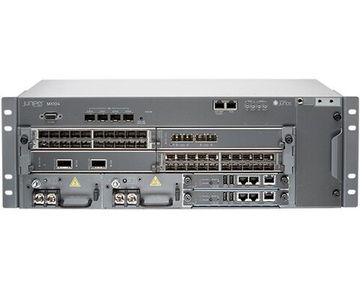 Сетевое оборудование Juniper MX104-80G-AC-BNDL в составе MX104 Promotional bundle, 4x10GE, 4 MIC slo