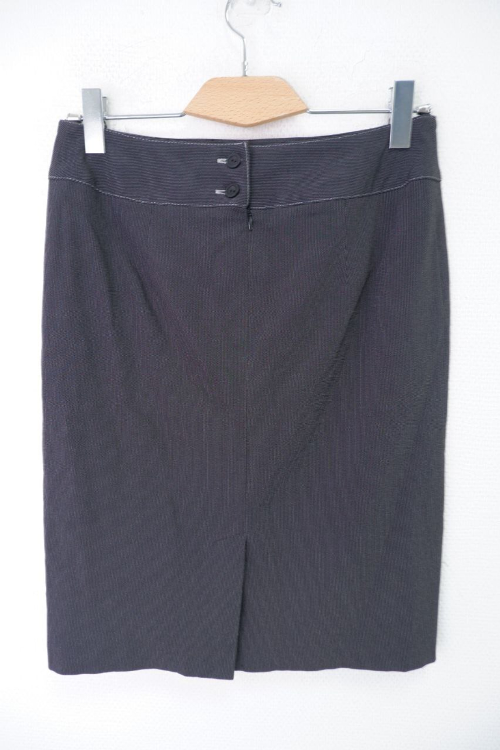 Юбка серая стильная 46 размер