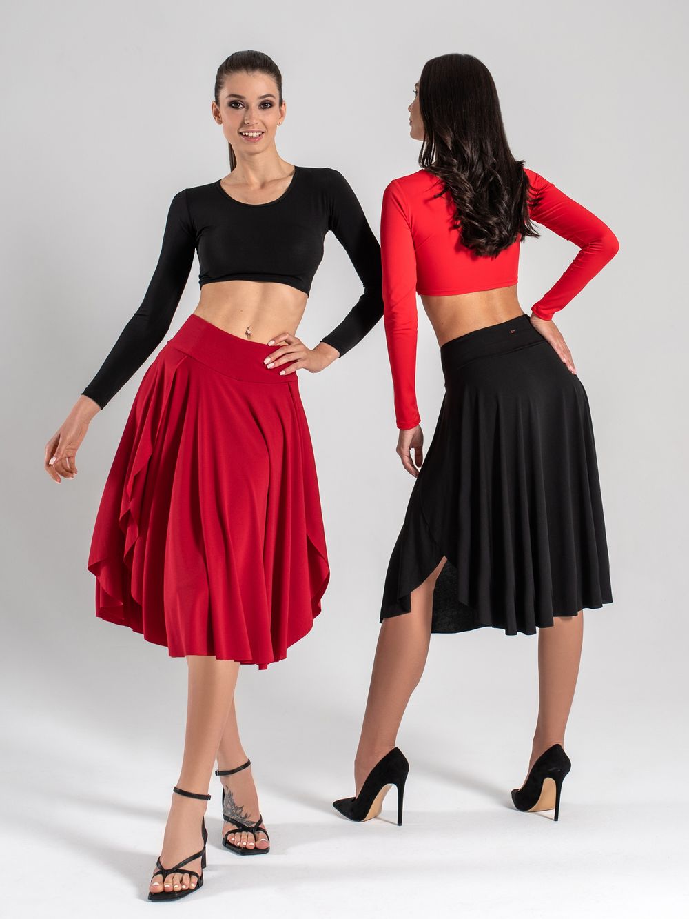 Dolly Max skirt shorts, Red Oil