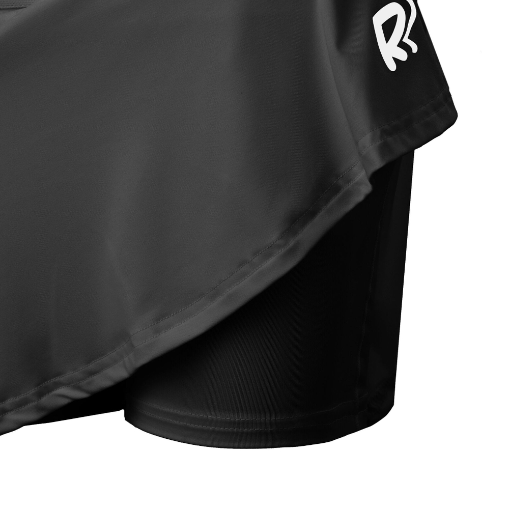 Женская теннисная юбка Racket Roots Teamline Skirt Women - Black