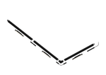 Шинопровод магнитный встраиваемый для ГКЛ 12,5 мм Crystal Lux Space CLT 0.123 02 L3000 BL 3м