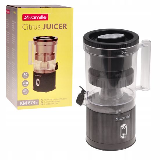 Беспроводная соковыжималка Kamille KM 6735 для цитрусовых