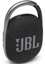 Колонка портативная JBL Clip 4, 5Вт, черный [jblclip4blk]