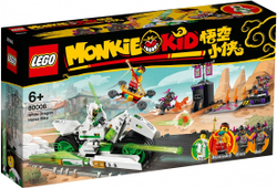 LEGO Monkie Kid: Мотоцикл Белого Дракона 80006 — White Dragon Horse Bike — Лего Манки Кид