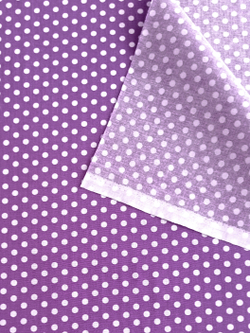 Ткань бязь плательная, рис. " Горох 6 мм", ширина 150 см, арт. 035