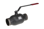 Кран шаровой стальной RJIP Standard WW под приварку с рукояткой стандартнопроходной, Тмакс. =  150 °С, Ридан, Россия