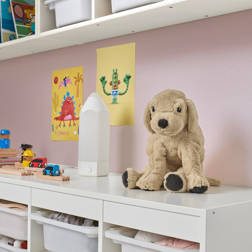 IKEA GOSIG  (ИКЕА ГОСИГ)  -  GOLDEN Плюшевая игрушка, собака/золотистый ретривер, 40 см