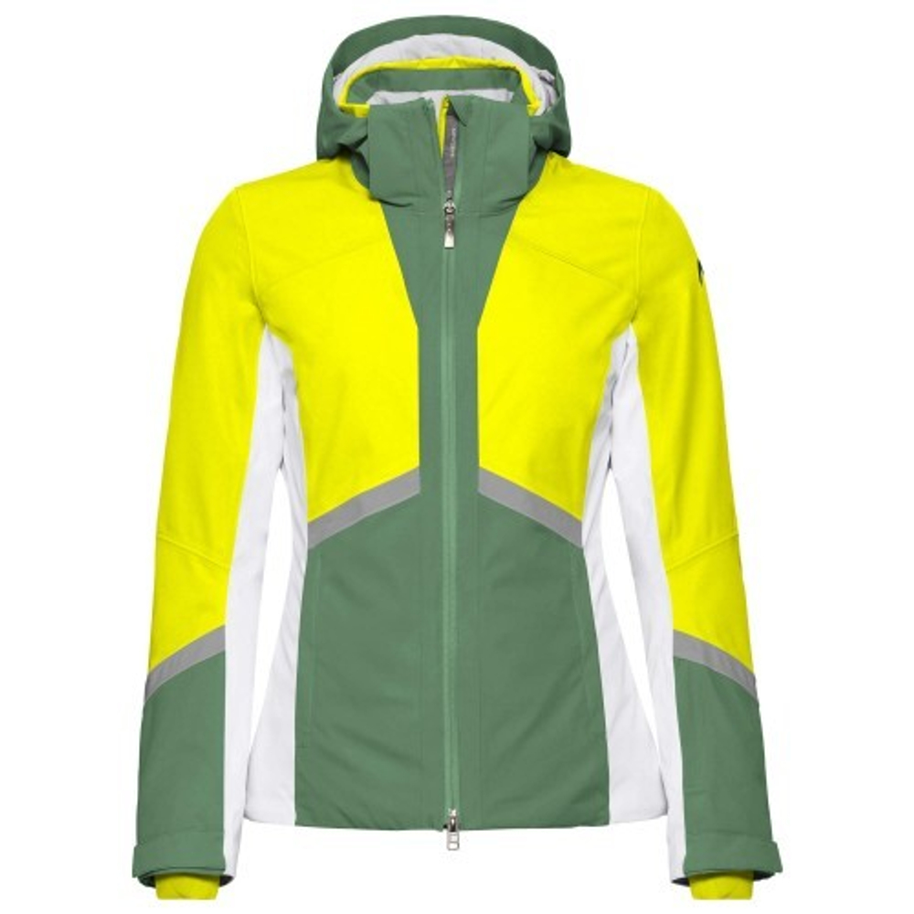 HEAD куртка горнолыжная женская 824099 COSMOS Jacket W  YWFG yellow/forestgreen