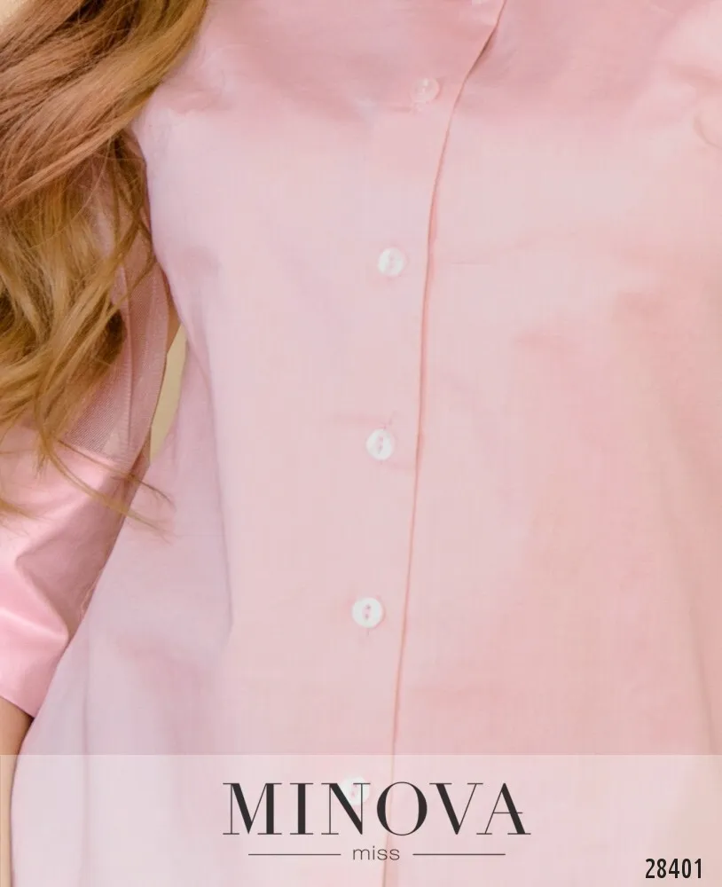 Блуза 4099-пудра Minova