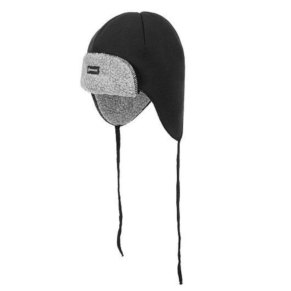 Шапка мужская NISUS Oslo черная, размер 58