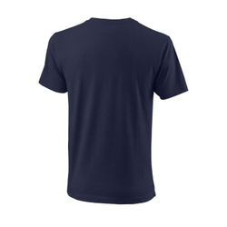 Мужская теннисная футболка Wilson Team II Tech Tee Men - team navy