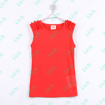 Сарафан детский с рюшами на плечах