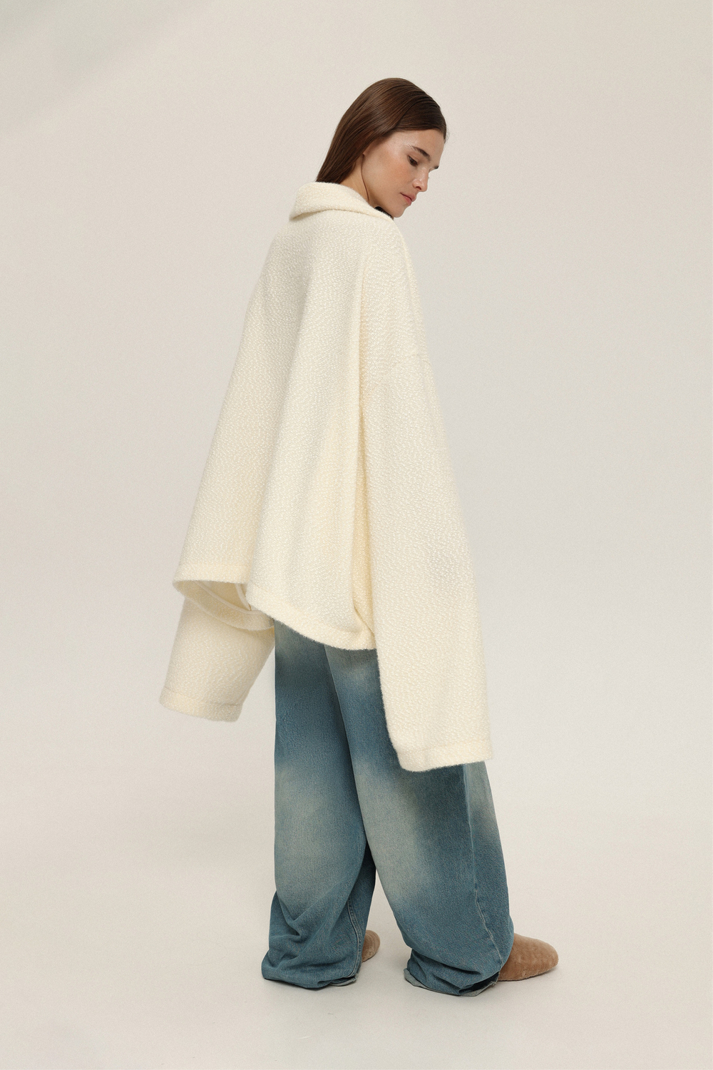 Кардиган на пуговице