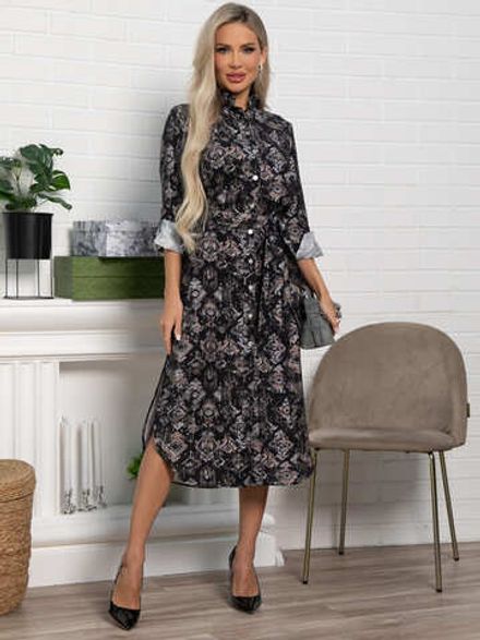 Платье-рубашка Долли (разноцветное) П15483-10М LT Collection