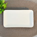 Блюдо сервировочное 22*13,5см эконом керамика (00113026)