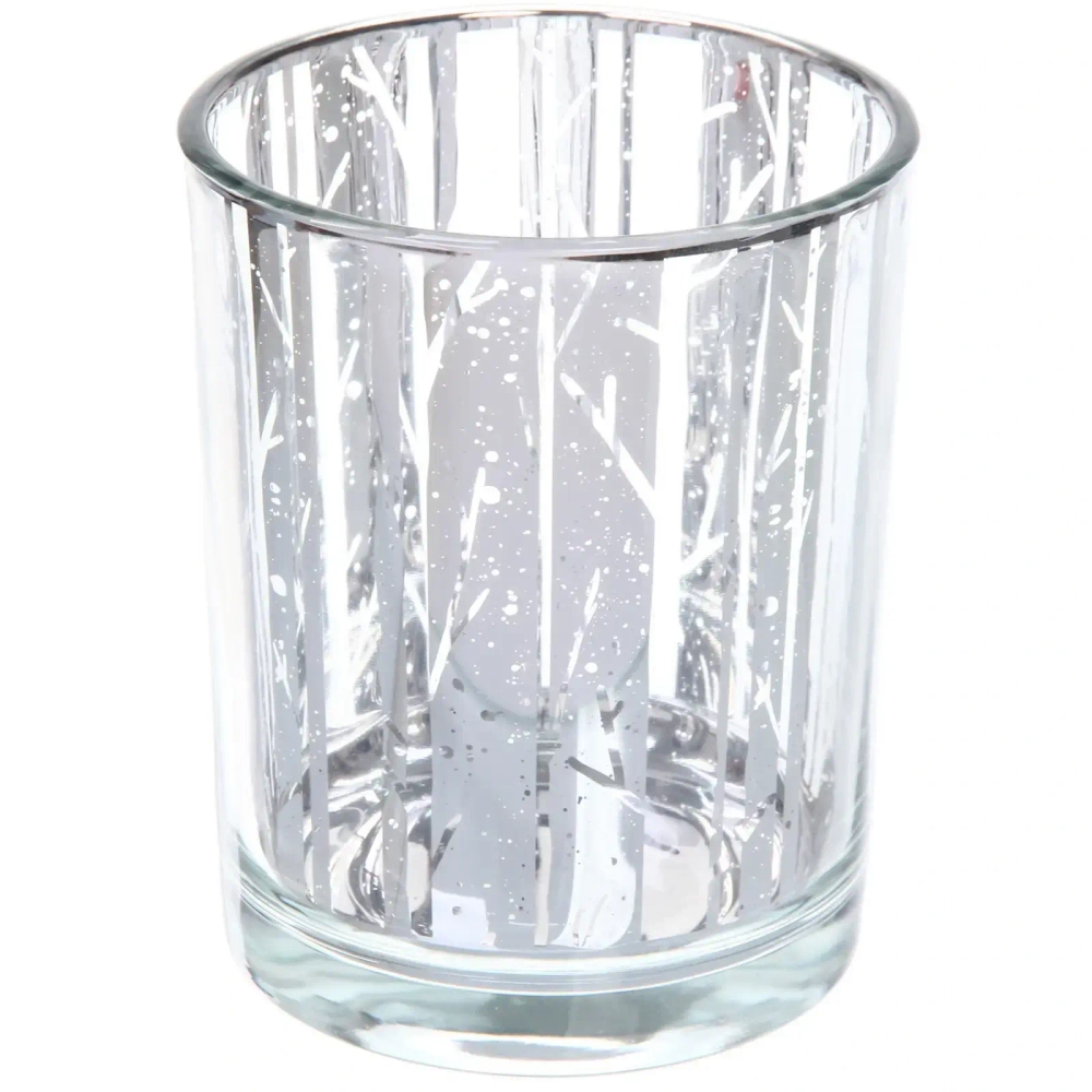 Подсвечник «Сияние» 10*12,5 см, Серебро