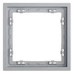 Рамка пластиковая VOLTUM S70 на 1 пост, (серый)