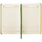 Ежедневник недатированный B6 (127х186 мм), BRAUBERG VISTA, под кожу, гибкий, срез фольга, 136 л., "Claude Monet", 112103