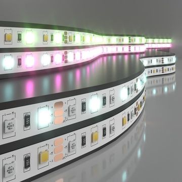 Лента светодиодная 24V 14,4W 60Led 5050+5050 IP20 MIX RGB/холодный белый Elektrostandard