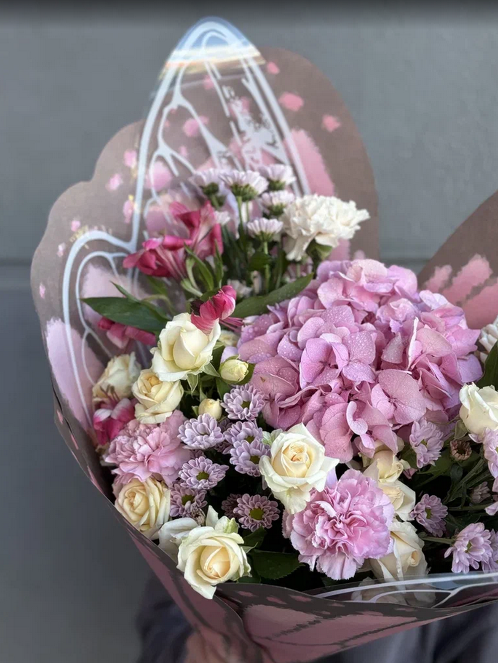 Букет цветов Бабочка №7