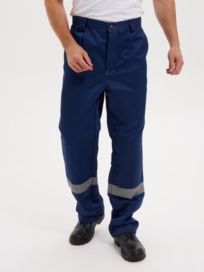 Костюм "Нова" брюки (т.синий/василек)