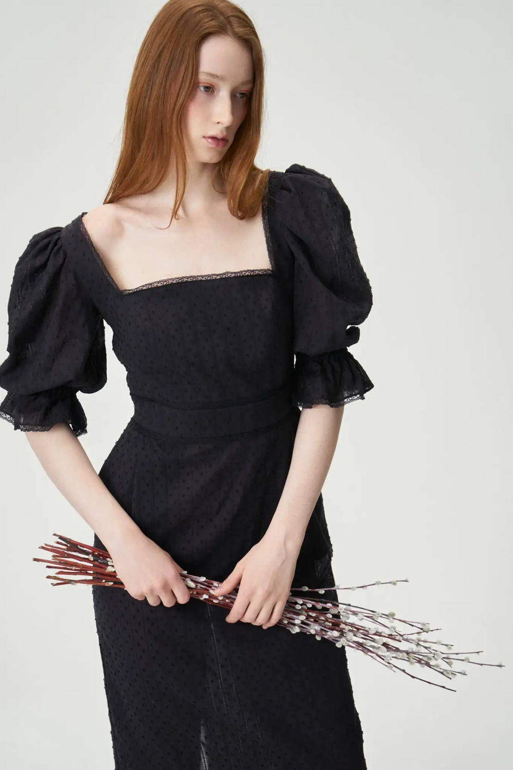 Платье Бэла черное