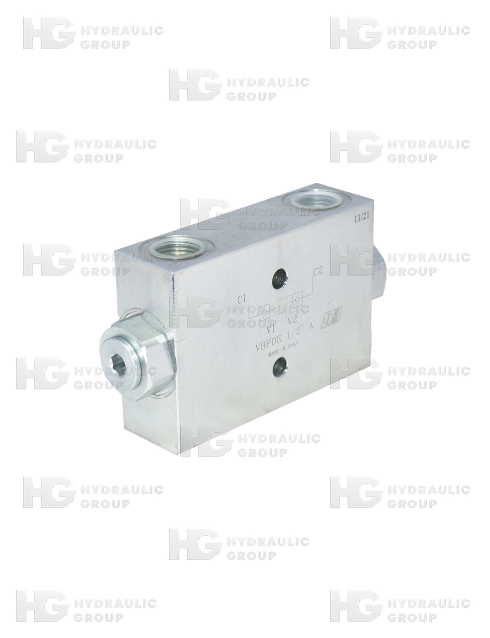 Гидрозамок двусторонний VBPDE 1/2" A