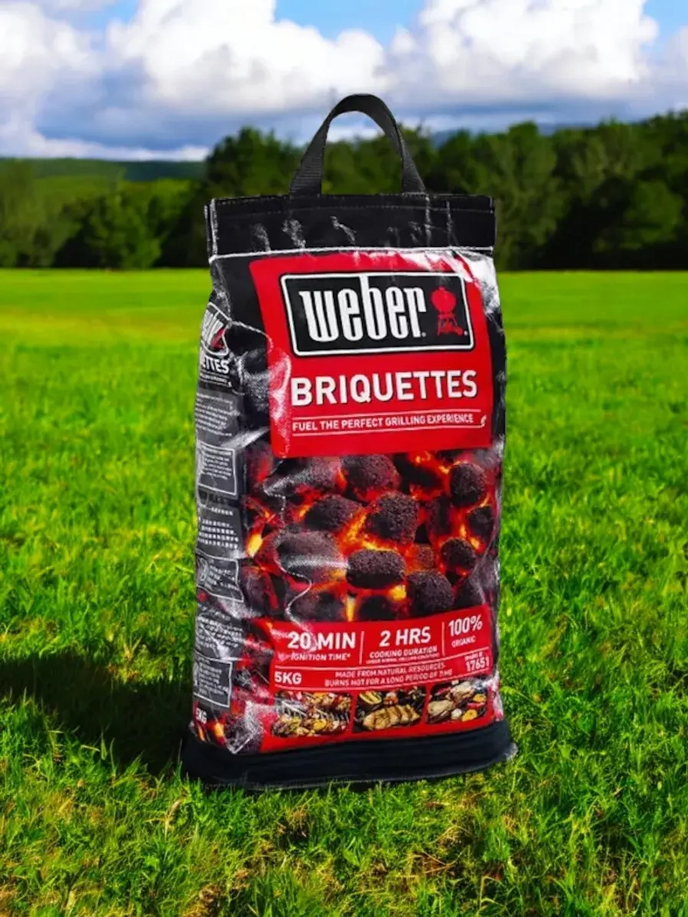 Брикеты угольные 5 кг Weber