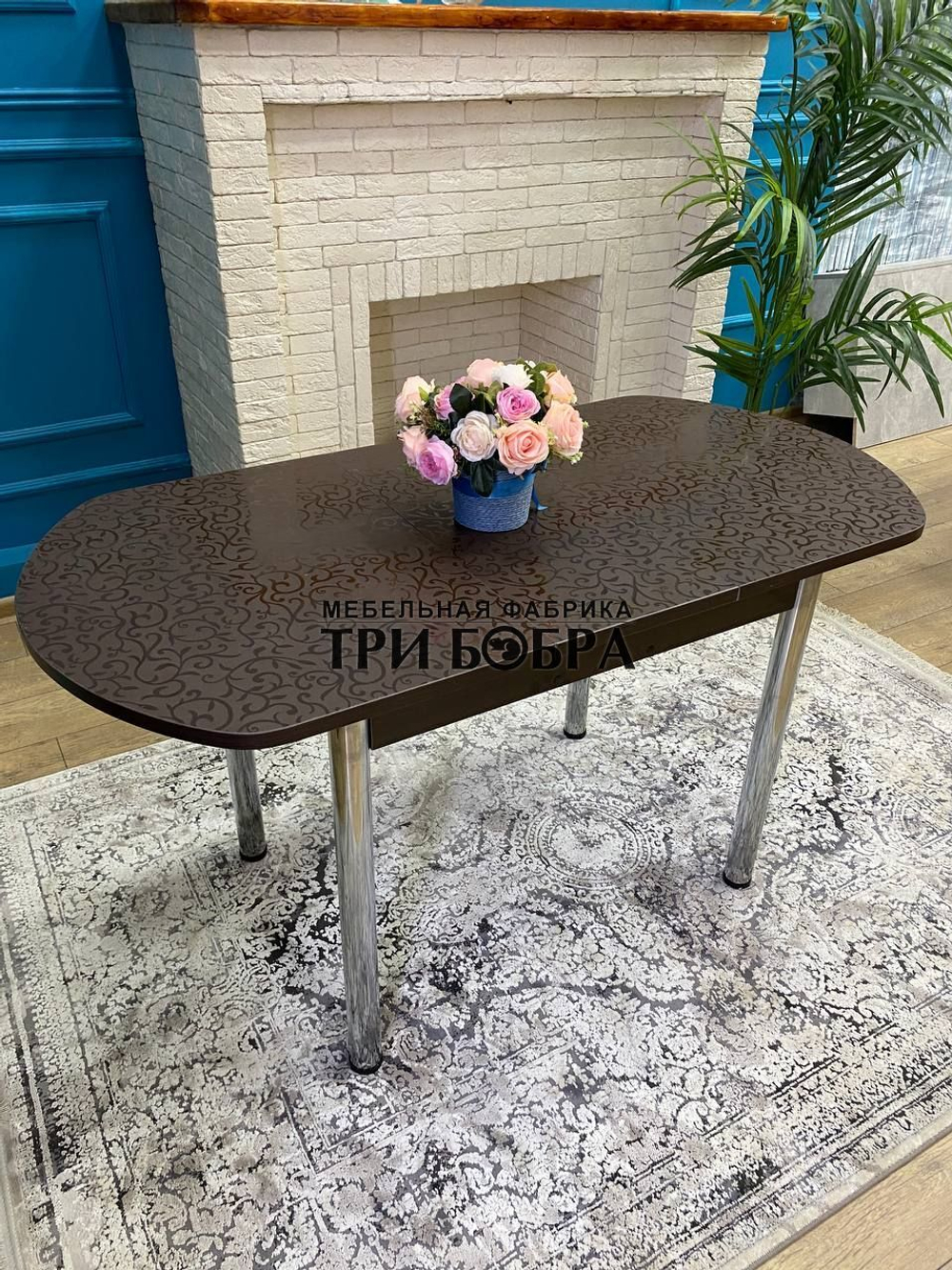 Стол кухонный раздвижной "Шоколад"