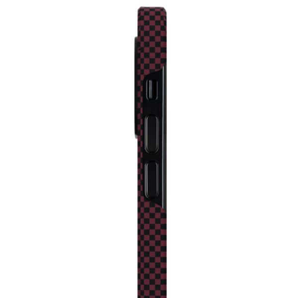 Чехол Pitaka MagEZ Case для Apple iPhone 12 Pro Max (Black/Red Plain)