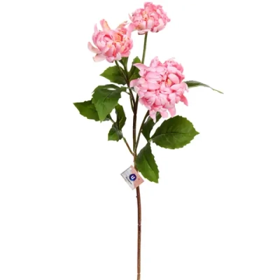Цветок искусственный «Natur» 67см Пион розовый