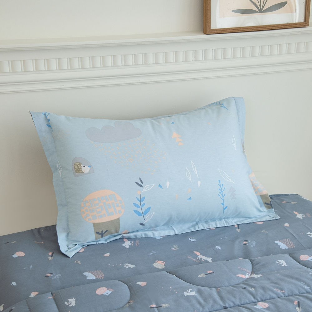 Комплект постельного белья Сатин с Одеялом Young 100% хлопок OBK019