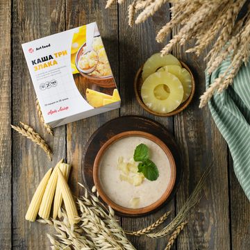 Каша 3 злака с ананасом низкокалорийная