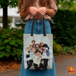 Сумка шоппер с принтом Stray Kids